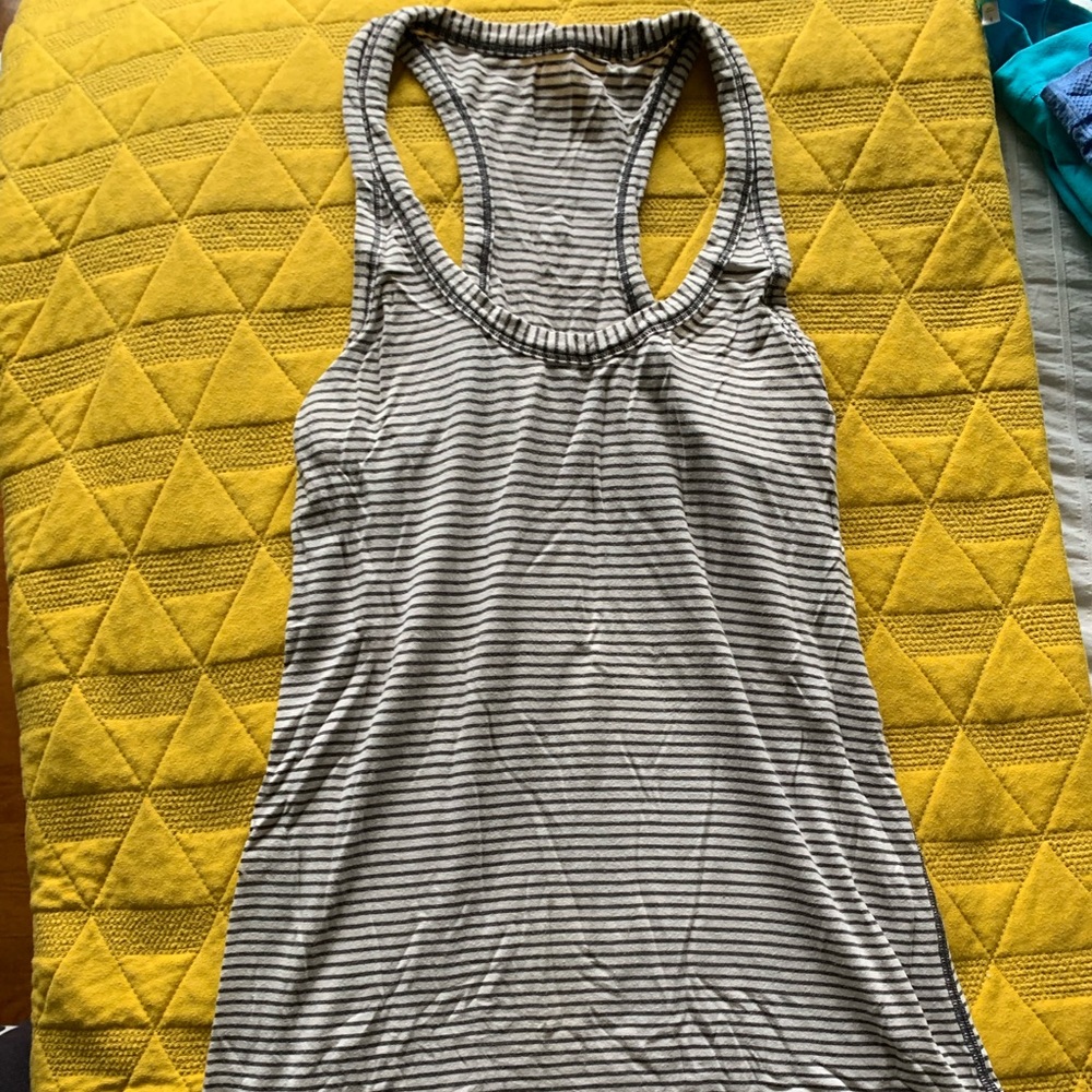 lululemon vinyasa cotton racerback size 4